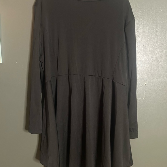 Women’s RoseGal Asymmetrical High-Low Black Lightweight Jacket 5X (24) - Picture 4 of 4